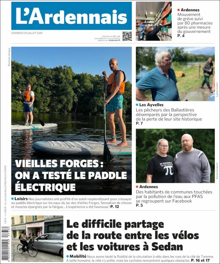 Portada de L'Ardenais (Francia)