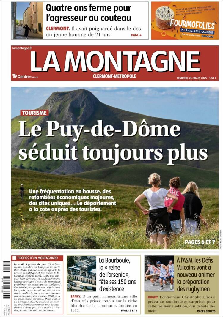 Portada de La Montagne (France)