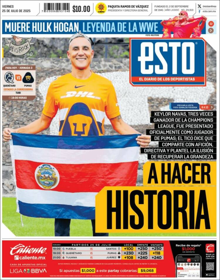 Portada de Esto (Mexico)