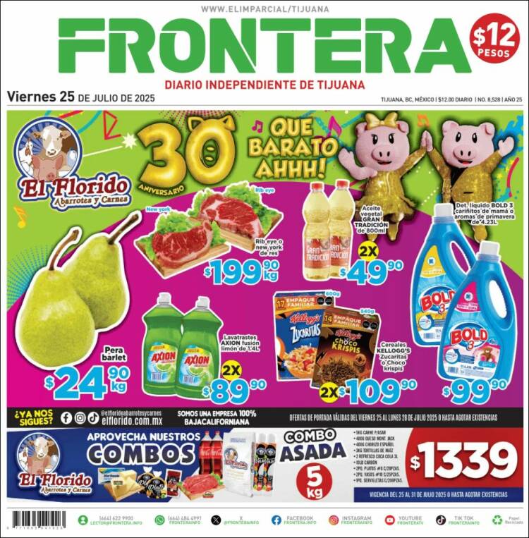 Portada de Frontera (México)