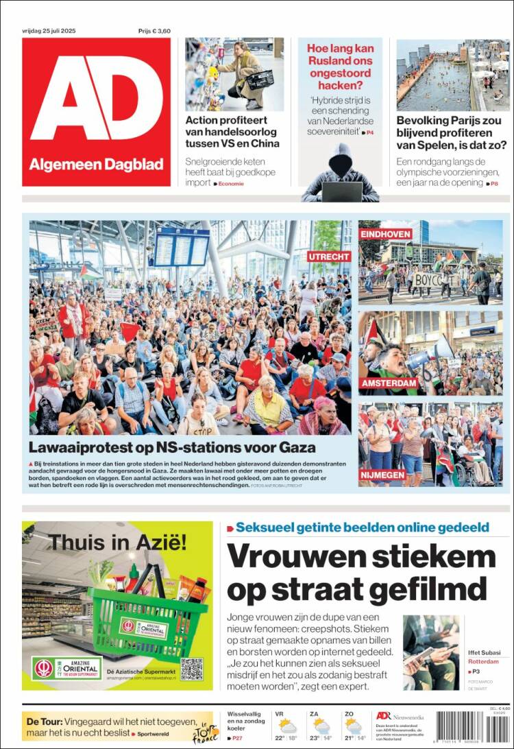 Portada de AD (Países Bajos)