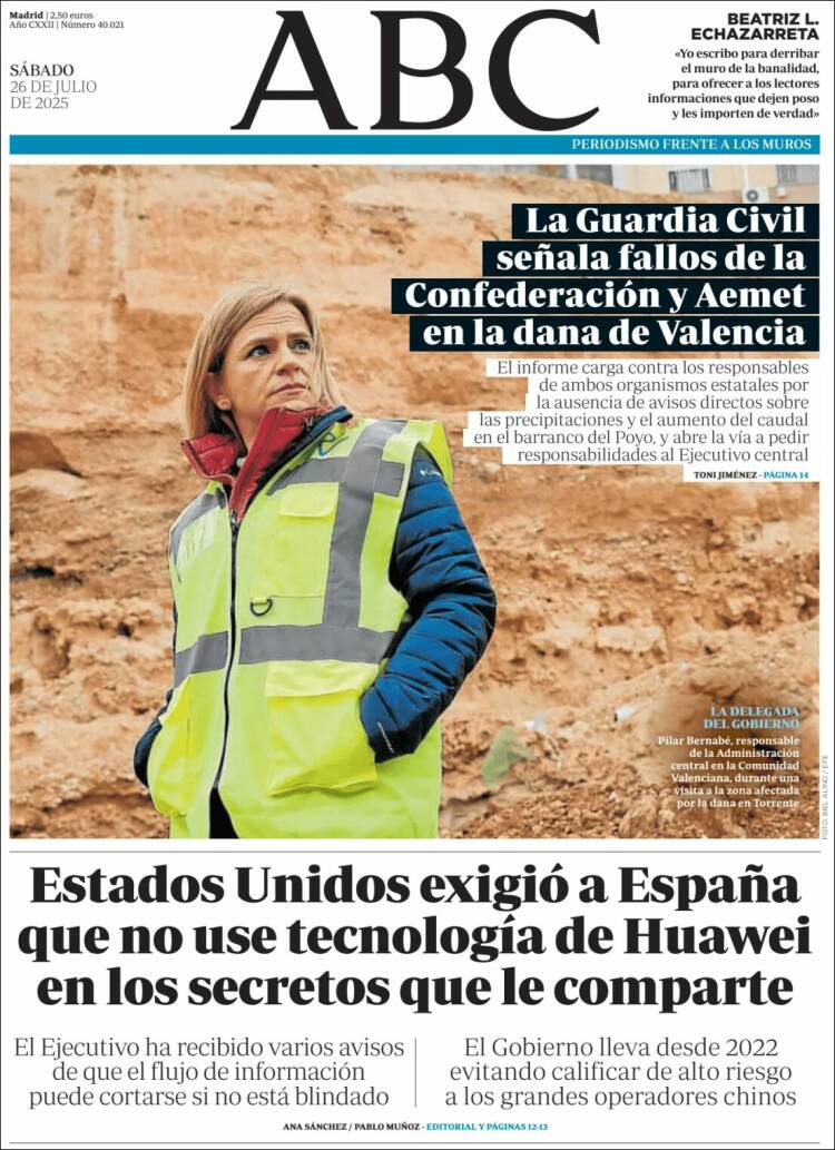 Portada de ABC (Spain)