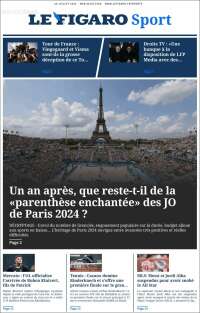 Portada de Le Figaro Sport (France)