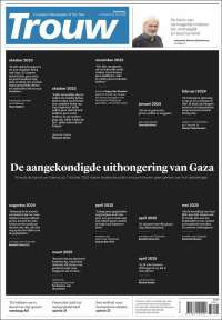 Portada de Trouw (Netherlands)