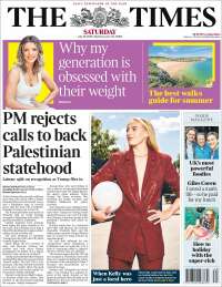 Portada de The Times (United Kingdom)