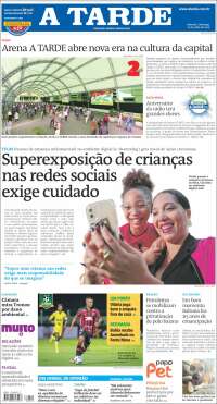 Portada de Diário A Tarde (Brasil)