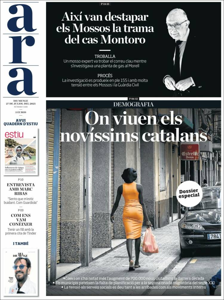 Portada de Ara (España)