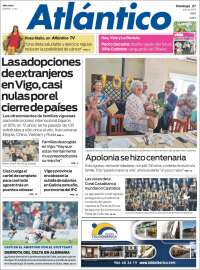 Portada de Atlántico Diario (España)