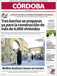 Portada de Diario de Córdoba (España)