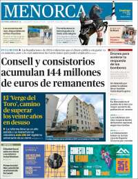 Portada de Menorca - Diario Insular (España)