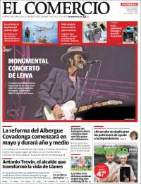 Portada de El Comercio - Gijón (España)
