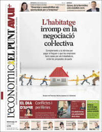 Portada de El Punt Avui (España)