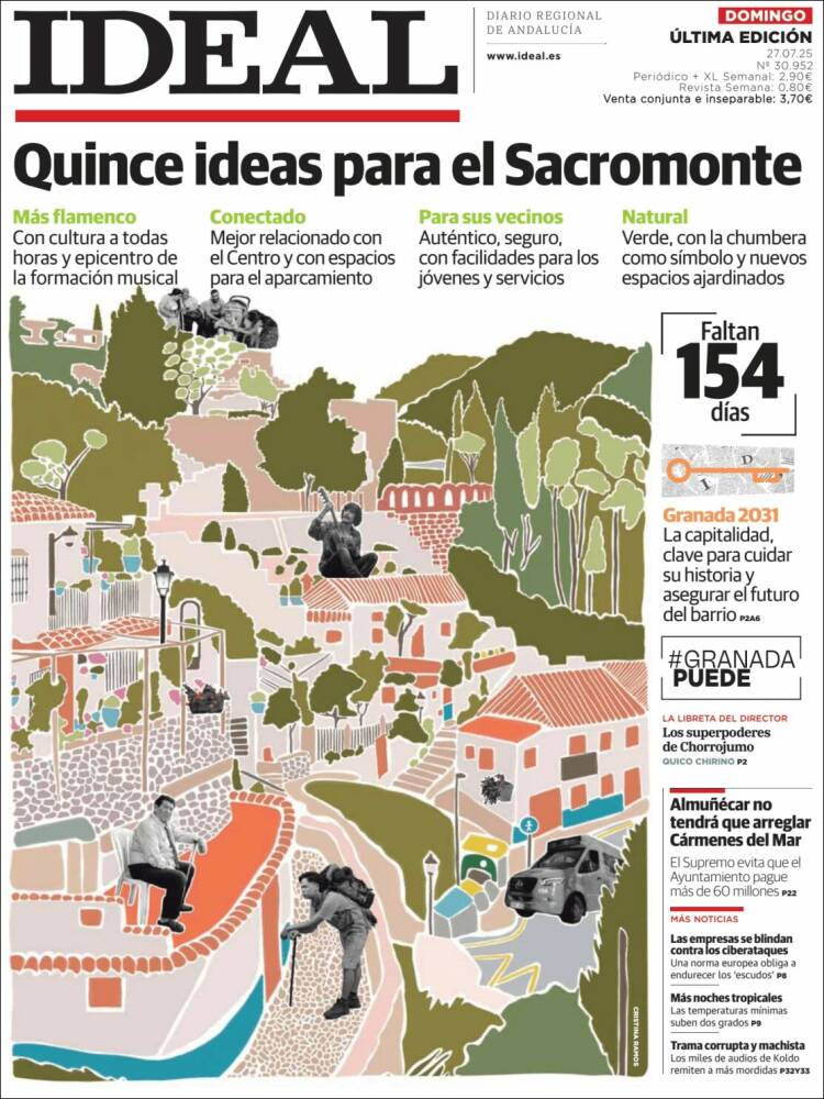 Portada de Ideal (Spain)