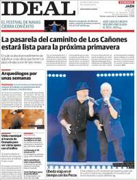 Portada de El Ideal de Jaén (España)