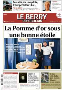 Portada de Berry Republicain (Francia)