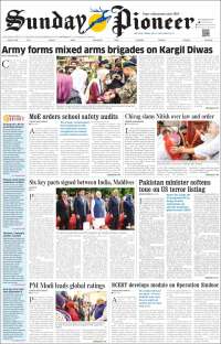 Portada de The Pioneer (India)