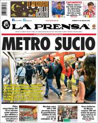 Portada de La Prensa (México)