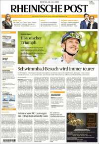 Portada de Rheinische Post (Alemania)