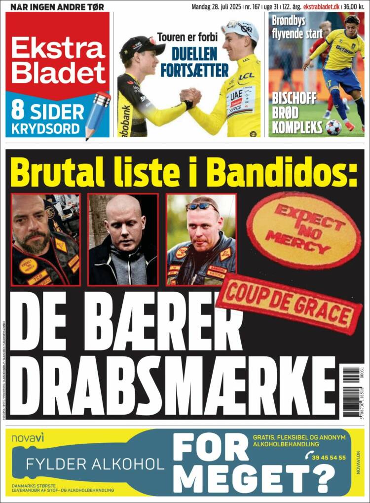 Portada de Ekstra Bladet (Denmark)