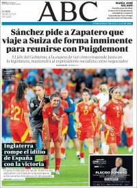 Portada de ABC (España)