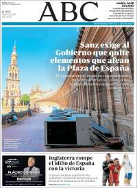 Portada de ABC - Sevilla (Spain)