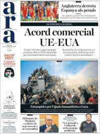 Portada de Ara (España)