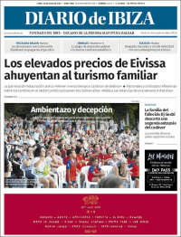 Portada de Diario de Ibiza (Spain)