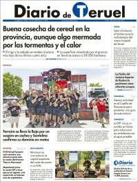 Portada de Diario de Teruel (Spain)