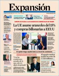 Portada de Expansión (España)