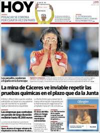 Portada de Hoy - Badajoz (España)