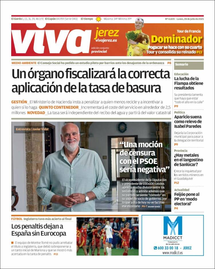 Portada de Información - Jerez (España)