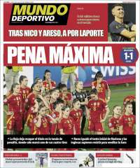 Portada de Mundo Deportivo Bizkaia (España)