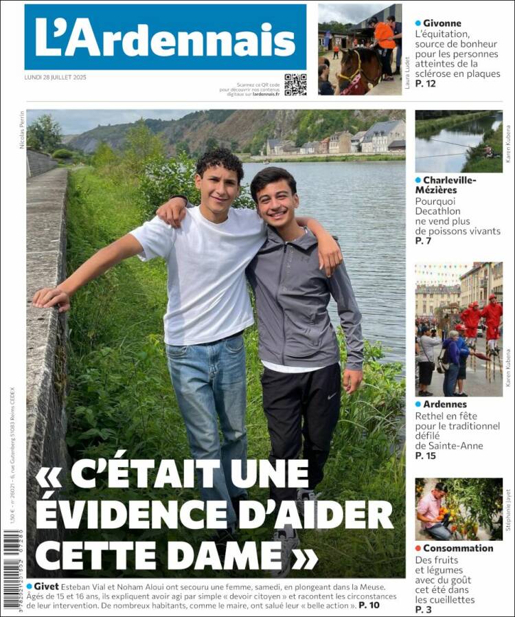 Portada de L'Ardenais (France)