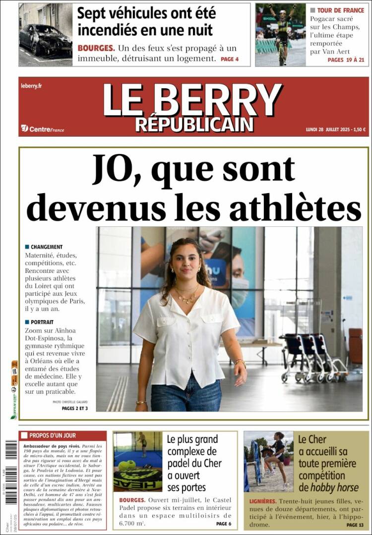 Portada de Berry Republicain (France)