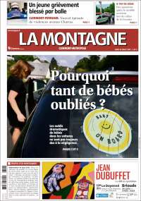 Portada de La Montagne (Francia)