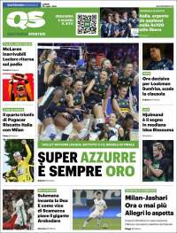 Portada de Quotidiano Sportivo (Italia)