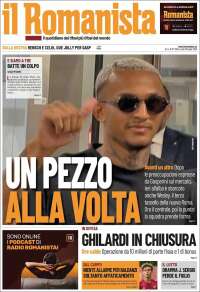 Portada de Romanista (Italia)