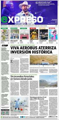 Portada de Expreso (México)