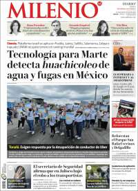 Portada de Milenio - Jalisco (Mexico)