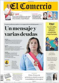 Portada de El Comercio (Peru)