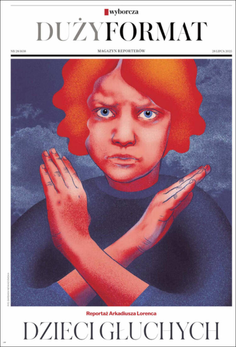 Portada de Gazeta Wyborcza (Pologne)