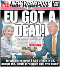 Portada de New York Post (USA)