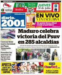 Portada de 2001 - Dosmiluno (Venezuela)