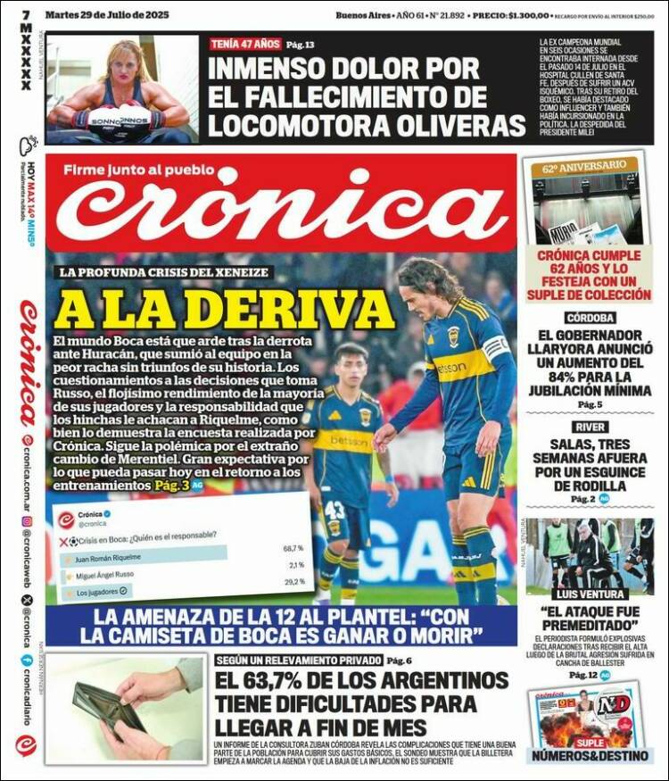 Portada de La Voz del Chaco (Argentina)