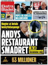 Portada de Ekstra Bladet (Denmark)
