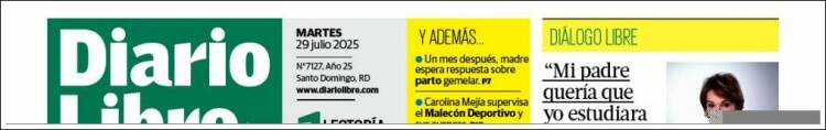 Portada de Diario Libre (Dominican Rep.)