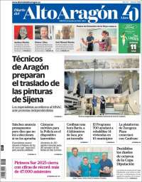 Portada de Diario del AltoAragón (Spain)