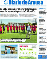 Portada de Diario de Arousa (España)