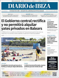 Portada de Diario de Ibiza (Spain)
