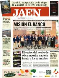Portada de Diario Jaén (España)
